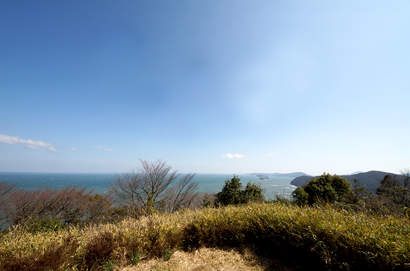 音無山展望台からの景色